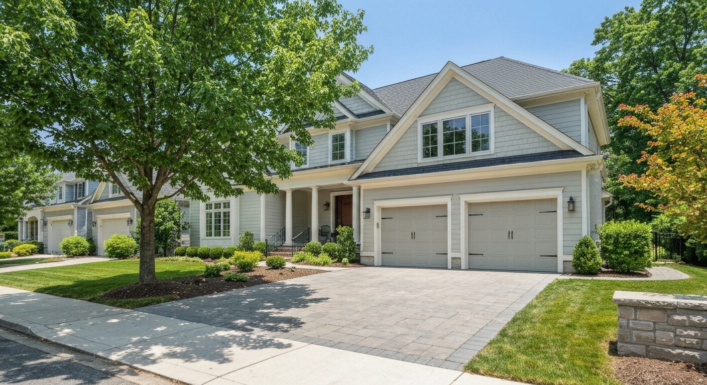 Before and after house cleanout transformation in North Bethesda