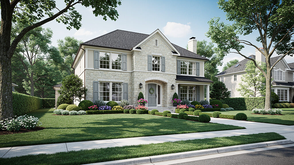 Yard waste and landscaping debris removal in Kensington neighborhood