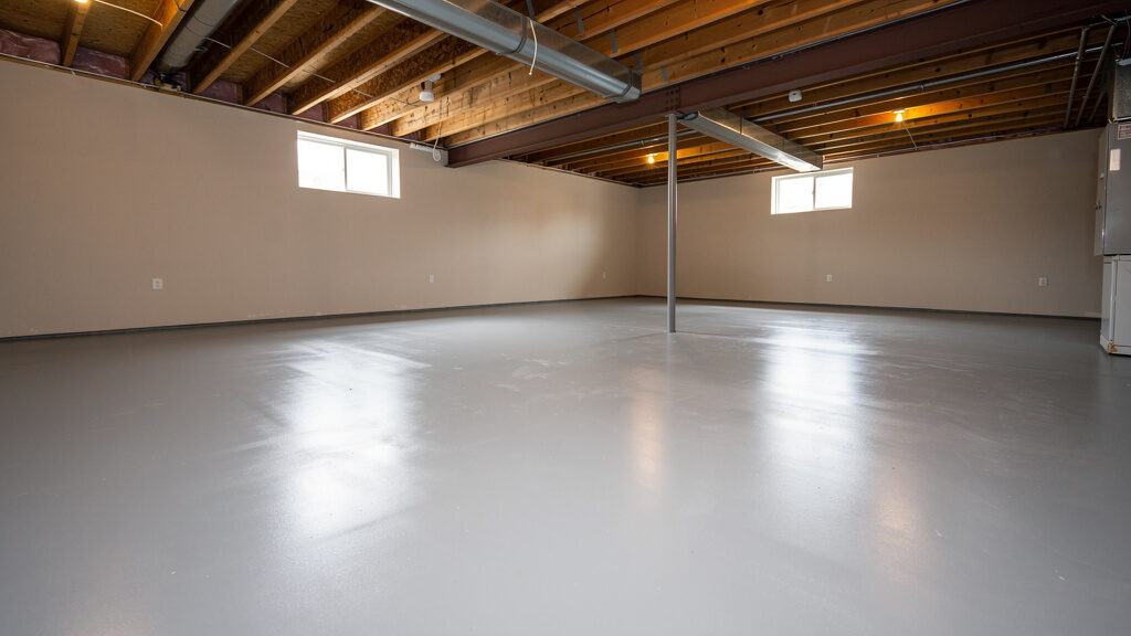 Clean garage after professional cleanout service in Germantown