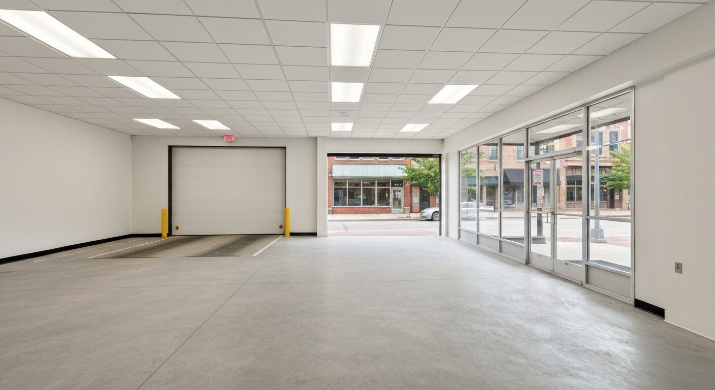 Clean, empty room after professional furniture removal in Rockville