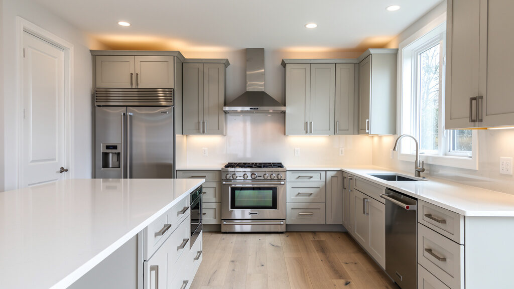 Large refrigerator safely loaded into removal truck