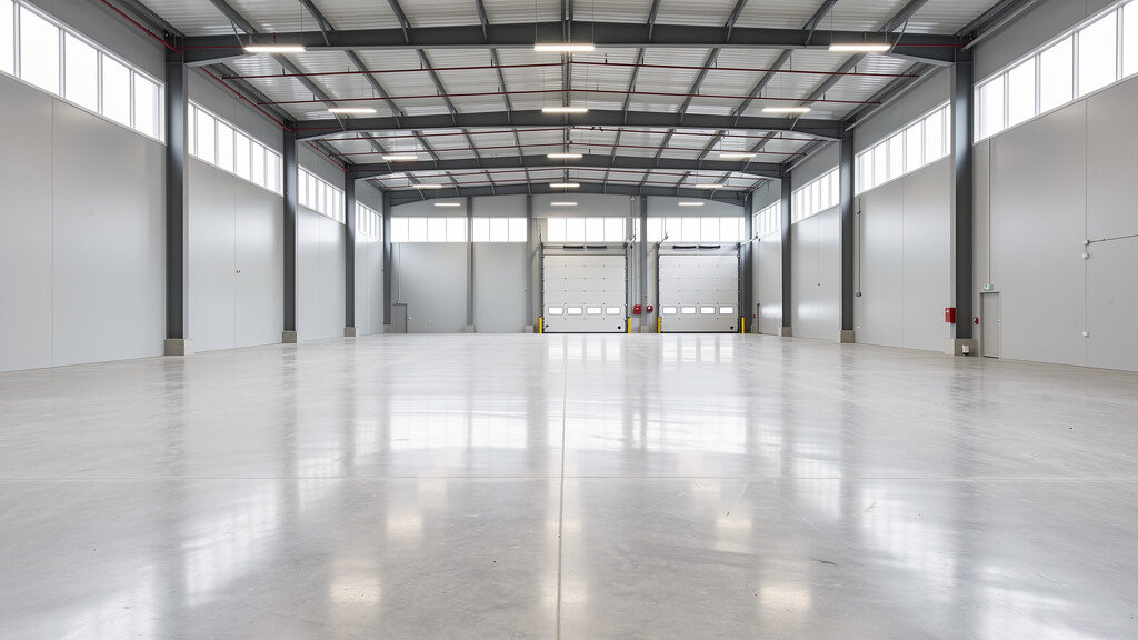 Organized commercial space after junk removal