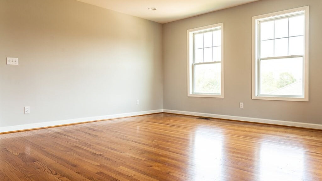 Cleared foreclosure property ready for resale